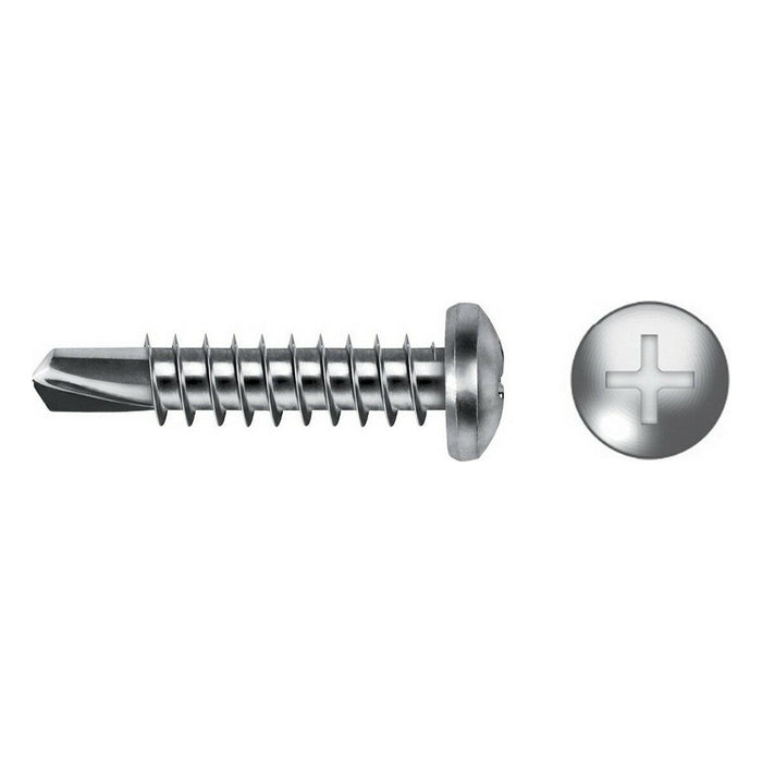 Șurub cu auto-filetare CELO 4,8 x 19 mm 250 Unități Placat cu zinc