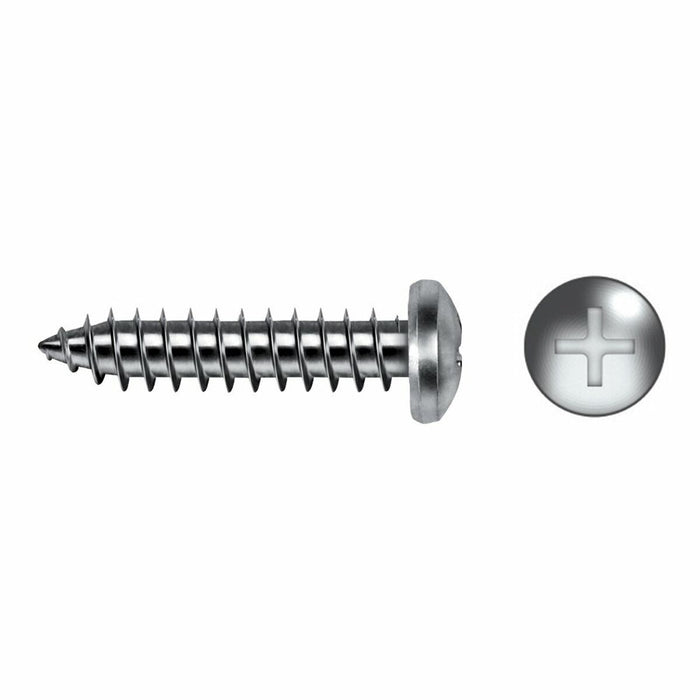 Cutie cu șuruburi CELO 5,5 x 16 mm Șurub placă metalică 250 Unități Placat cu zinc