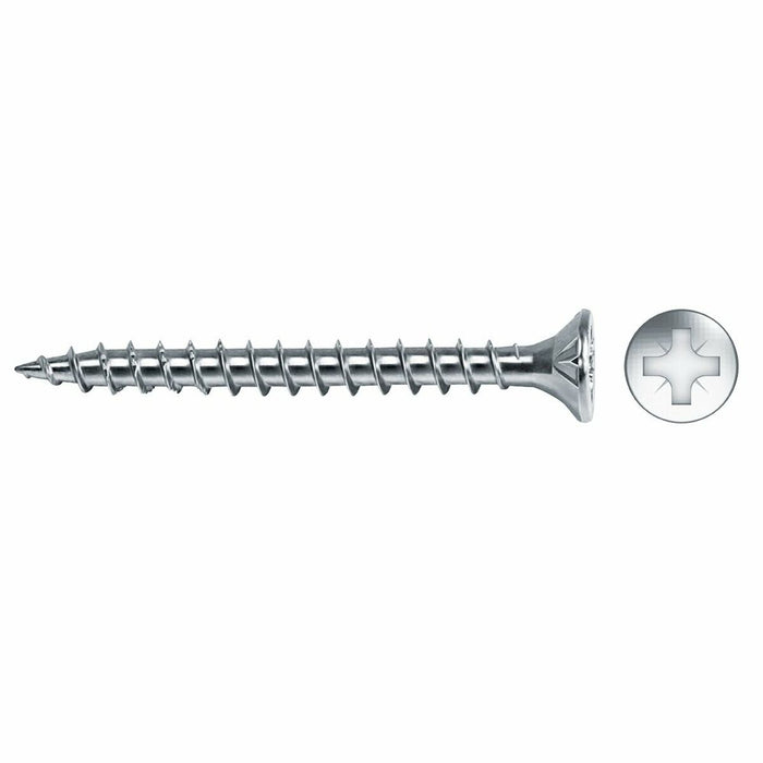 Cutie cu șuruburi CELO 250 Unități Placat cu zinc (4,5 x 60 mm)