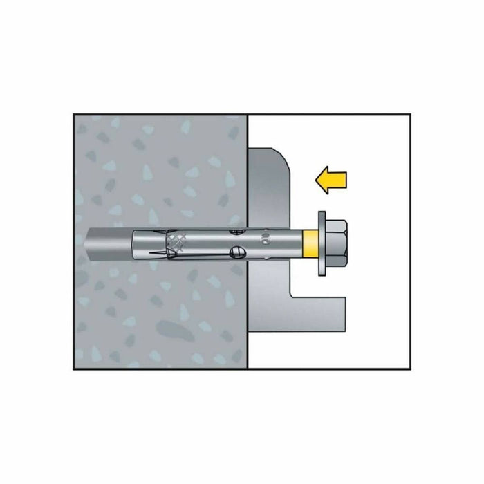 Cutie cu șuruburi CELO 10 x 60 mm 20 Unități Placat cu zinc