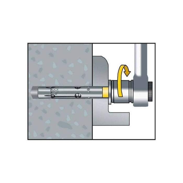 Cutie cu șuruburi CELO 10 x 60 mm 20 Unități Placat cu zinc