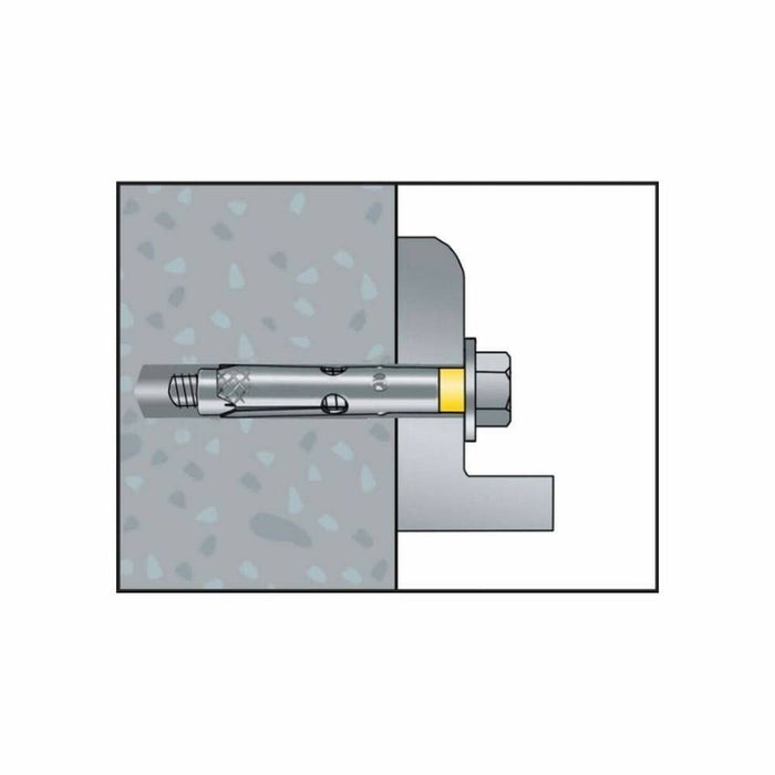 Cutie cu șuruburi CELO 10 x 60 mm 20 Unități Placat cu zinc