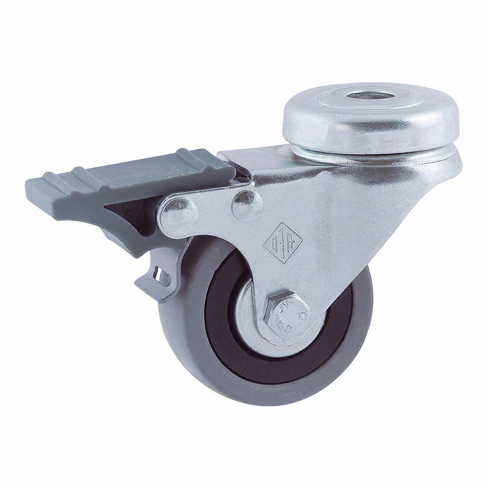 Rueda Afo CR39489 Dispozitiv de fixare Cu frâne Ø 50 mm Cauciuc din latex