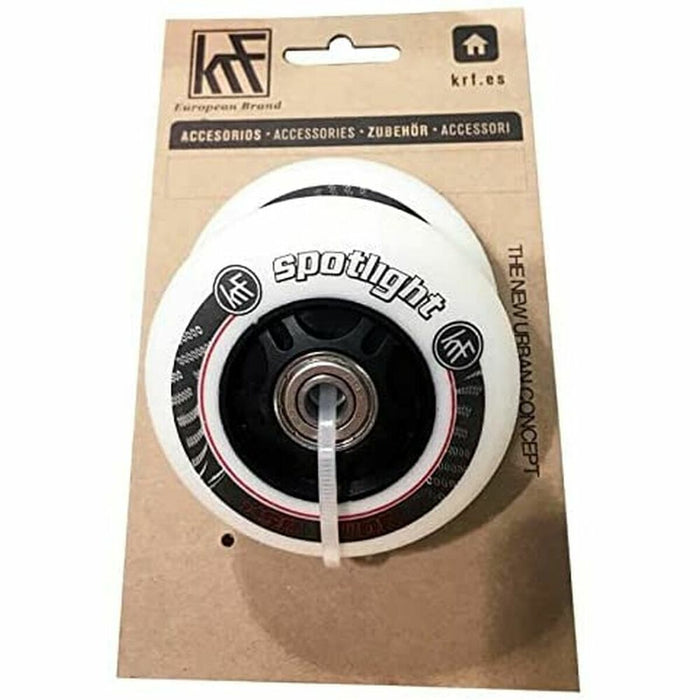 Roți Spotlight LED KRF 72 MM Alb