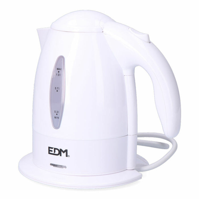Fierbător EDM Alb Multicolor polipropilenă 2200 W 1 L