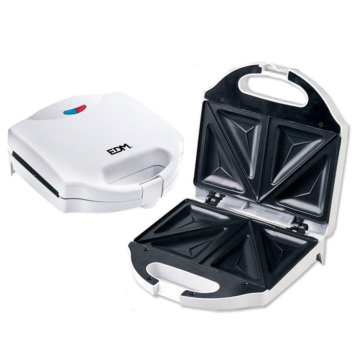 Aparat pentru Sandvișuri EDM Alb (750 W)