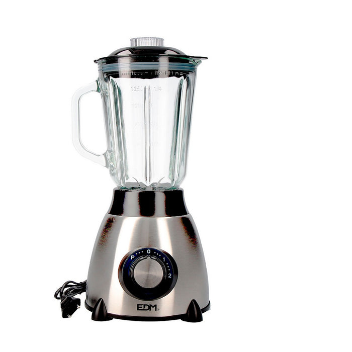 Mixer cu Pahar EDM Negru 550 W 1,5 L