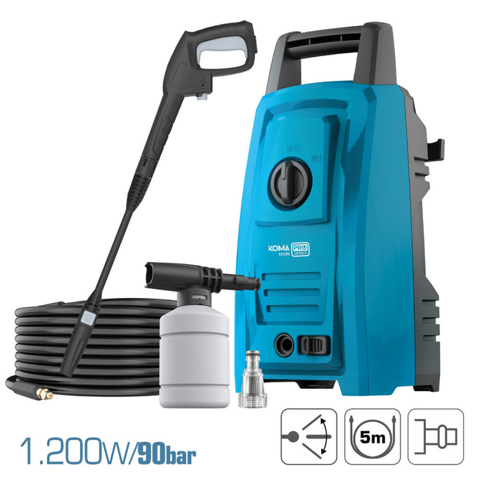 Utilaj de Hidrocurățare Koma Tools 1200 W 220-240 V 90 bar
