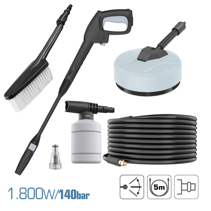 Utilaj de Hidrocurățare Koma Tools 1800 W 220-240 V 140 bar