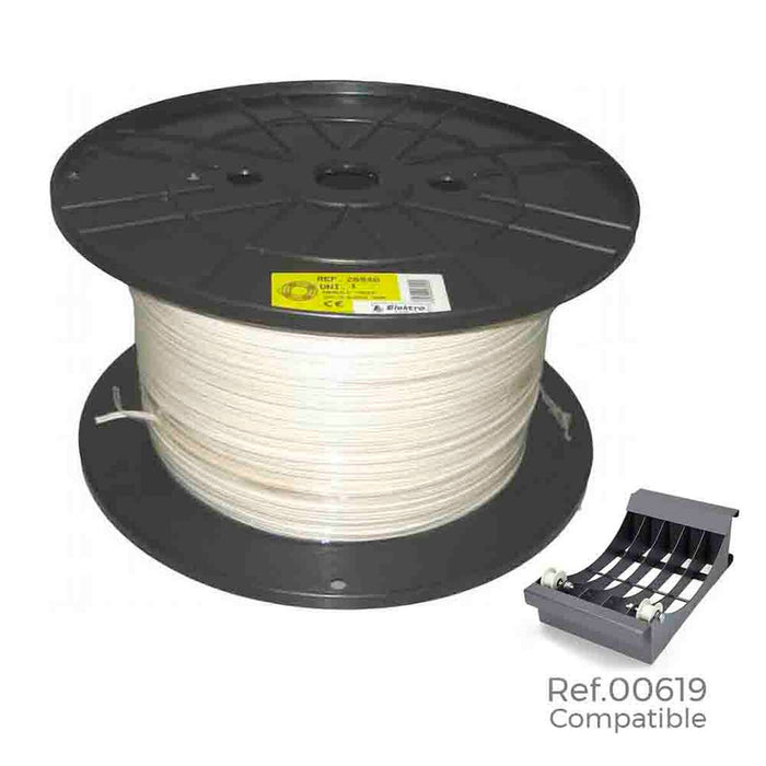 Cablu de Interfață Paralel Sediles 28960 2 x 1 mm Alb 400 m Ø 400 x 200 mm