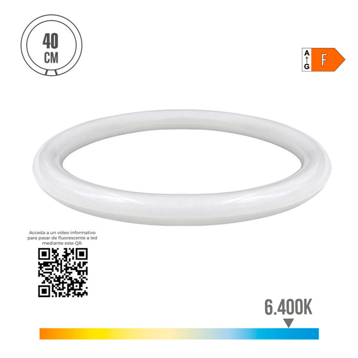 Tub LED EDM Circular G10Q F 32 W 3400 Lm Ø 40 cm (6400 K)