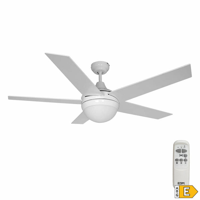 Ventilator de Tavan cu Lumină EDM 33988 Adriatico Alb 60 W