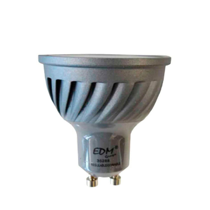 Bec LED EDM Reglabil/ă G 6 W GU10 480 Lm Ø 5 x 5,5 cm (6400 K)