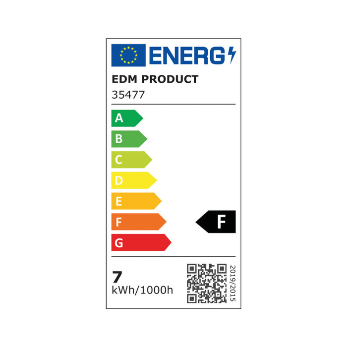 Bec LED EDM Reflector F 7 W E27 470 lm Ø 6,3 x 10 cm (3200 K)