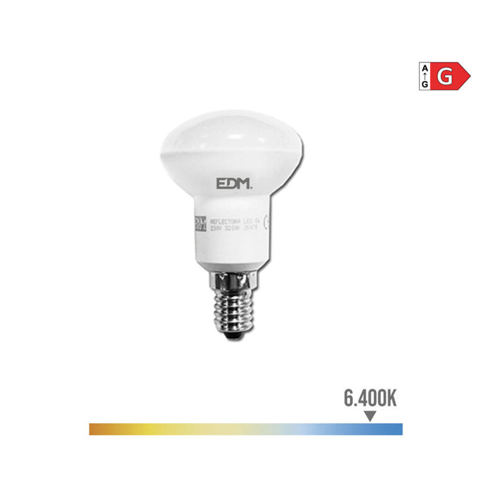 Bec LED EDM Reflector G 5 W E14 350 lm Ø 4,5 x 8 cm (6400 K)