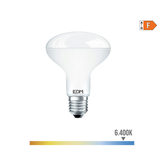 Bec LED EDM Reflector F 10 W E27 810 Lm Ø 7,9 x 11 cm (6400 K)