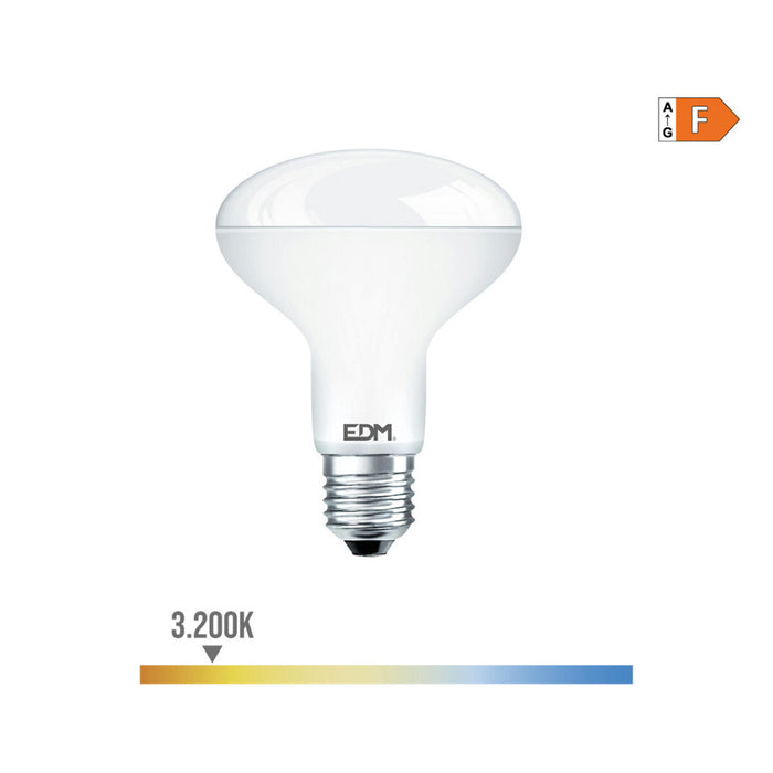 Bec LED EDM Reflector F 12 W E27 1055 lm Ø 9 x 12 cm (3200 K)