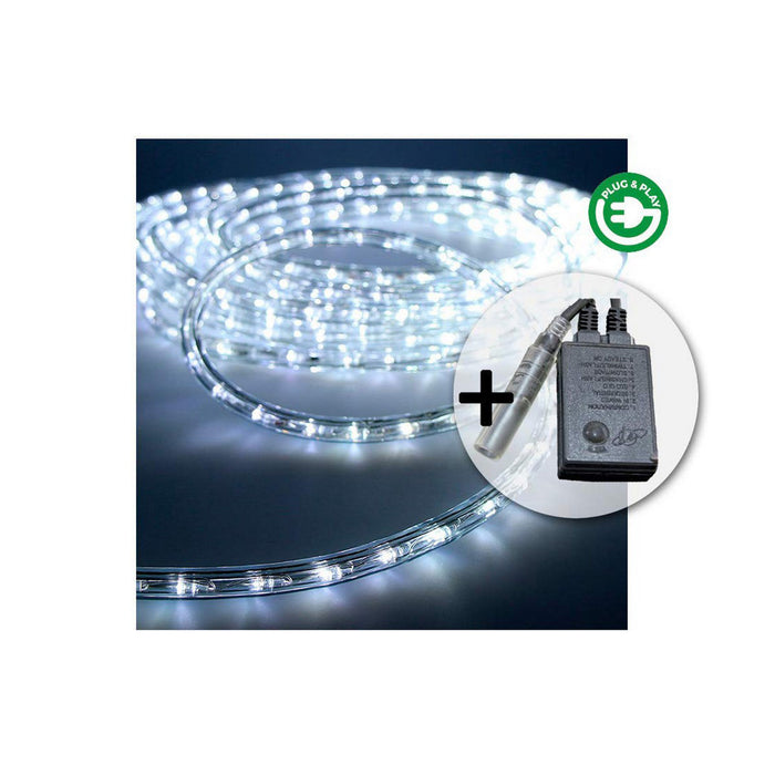 Furtun LED EDM Flexiled Alb 230 V (12 m)