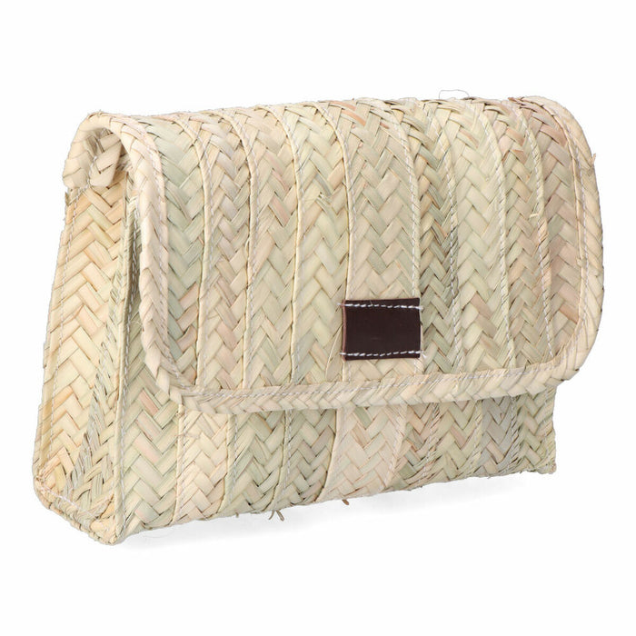 Geantă Damă EDM Lola Frunză de palmier Piele 27 x 20 cm