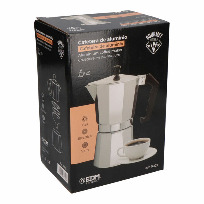 Cafetieră Italiană EDM   Aluminiu 9 Cești