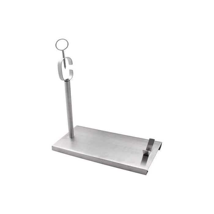 Suport pentru jambon din inox (suport pentru întreaga pulpă) EDM Stand de șuncă (40 x 16,5 x 42 cm)