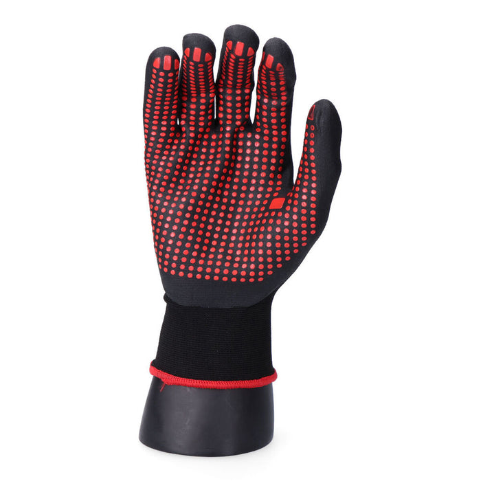 Mănuși de Lucru EDM Nitril Metal Industrial Negru Lycra