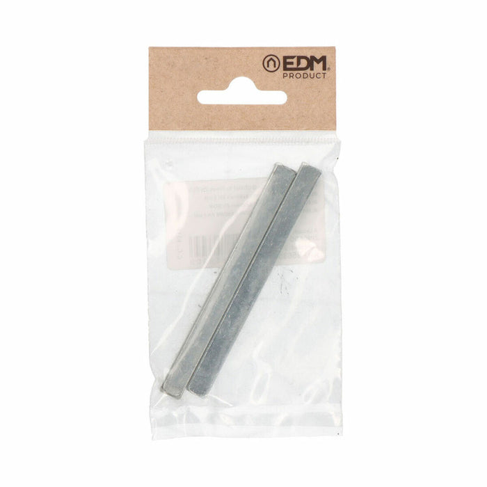 Lock square EDM CDD01 Oțel 8 x 90 mm (2 Unități)