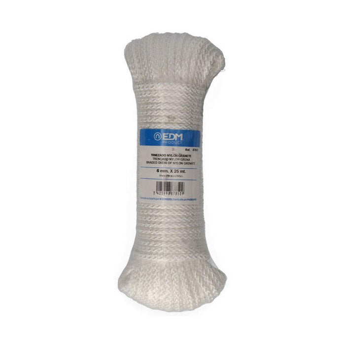 Țesătură împletită EDM Alb Multicolor 25 m