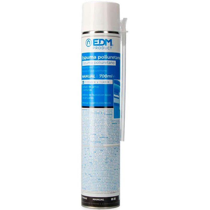 Spumă EDM Poliuretan Bej 700 ml