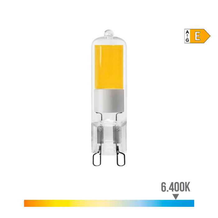 Bec LED EDM E 5 W G9 575 Lm Ø 1,43 x 6,45 cm (6400 K)