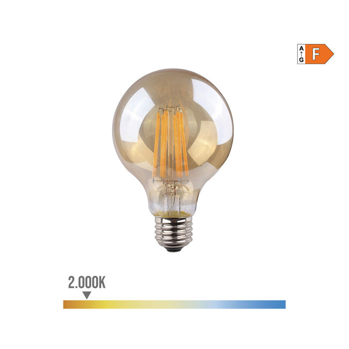 Bec LED EDM Vintage F 8 W E27 720 Lm Ø 8 x 12 cm (2000 K)