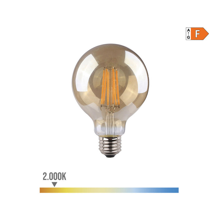 Bec LED EDM F 8 W E27 720 Lm Ø 9,5 x 14 cm (2000 K)