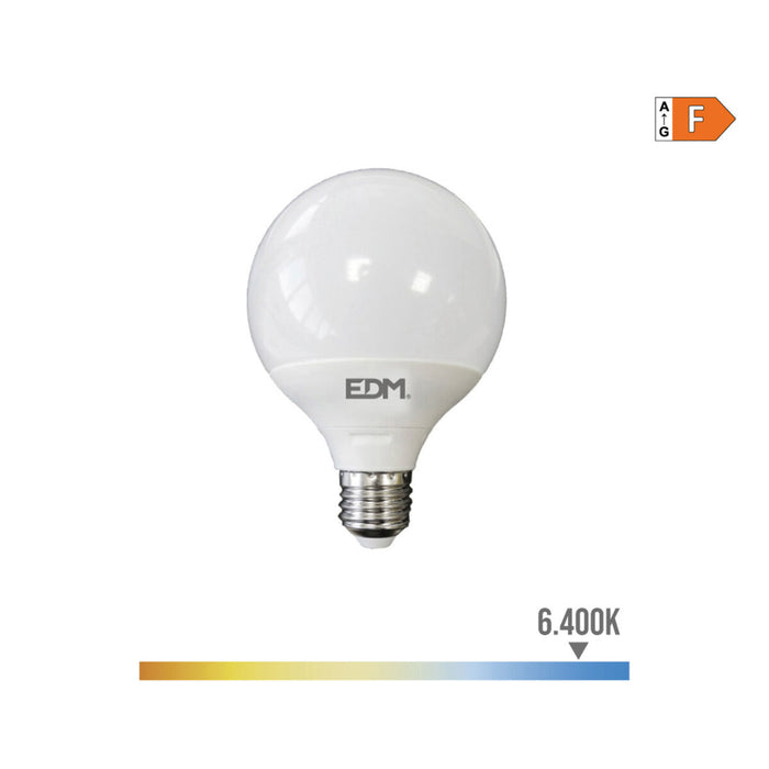 Bec LED EDM F 15 W E27 1521 Lm Ø 12,5 x 14 cm (6400 K)