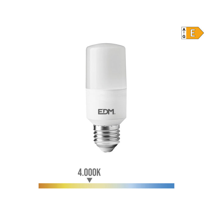 Bec LED EDM Tubular E 10 W E27 1100 Lm Ø 4 x 10,7 cm (4000 K)