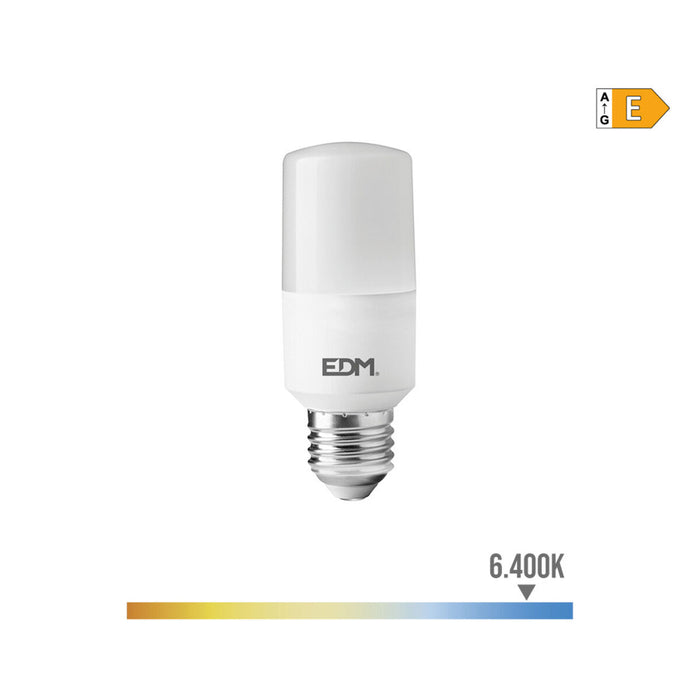 Bec LED EDM Tubular E 10 W E27 1100 Lm Ø 4 x 10,7 cm (6400 K)