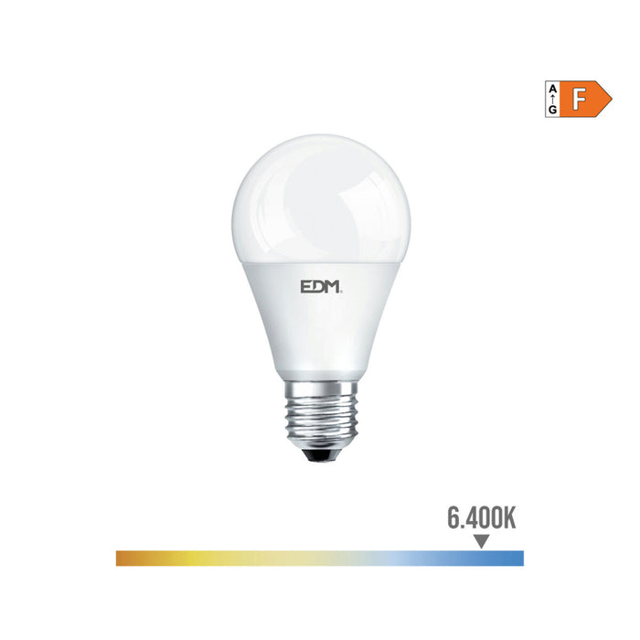 Bec LED EDM Reglabil/ă F 10 W E27 810 Lm Ø 6 x 10,8 cm (6400 K)