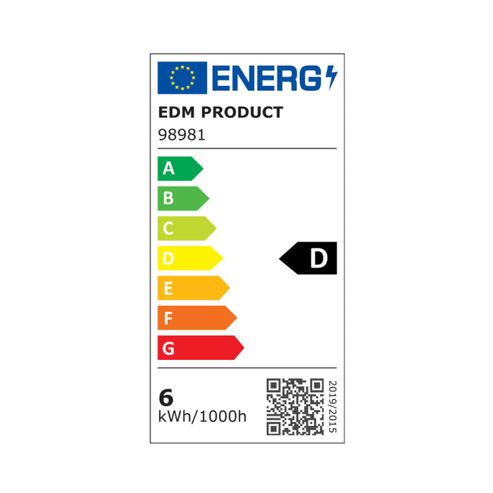 Bec LED EDM Linear D 5,5 W R7s 600 lm 1,5 x 7,8 cm (6400 K)