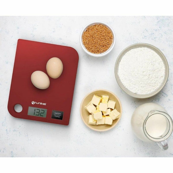 cântarul de bucătărie Grunkel BCC-G5R Roșu 5 kg