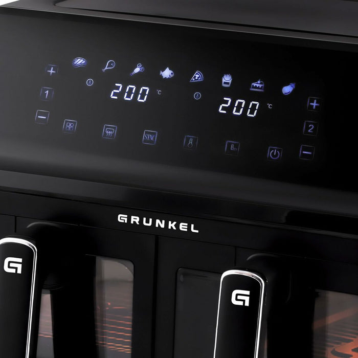 Friteuză fără Ulei Grunkel Negru 2700 W 8 L