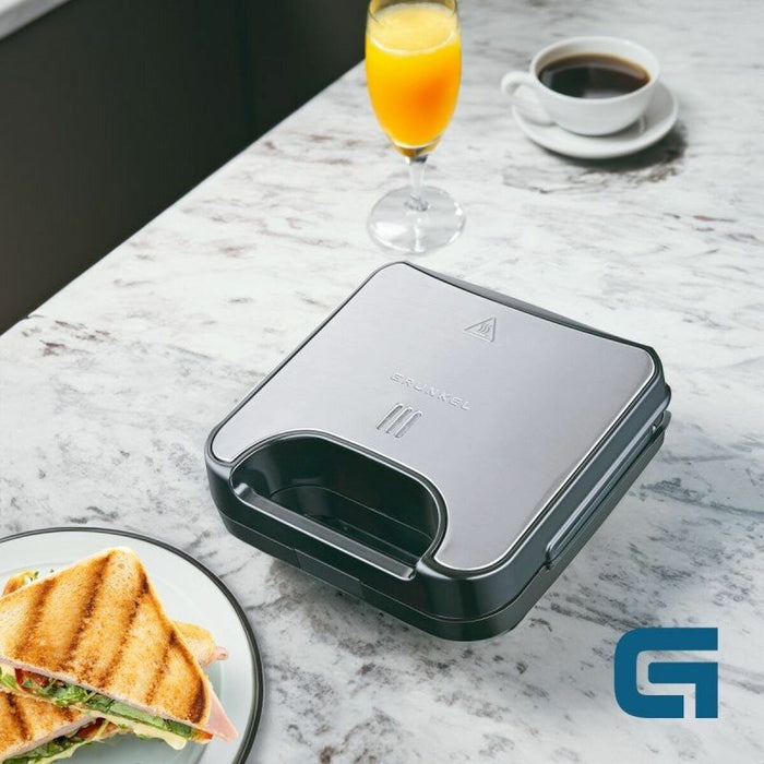 Aparat pentru Sandvișuri Grunkel SAN-GRILL NG Gri 750 W