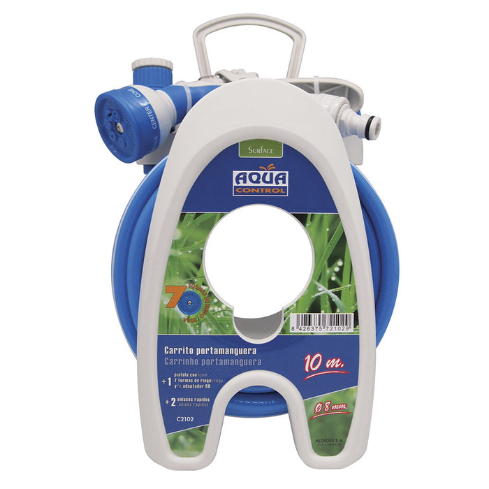 Cărucior de furtun Aqua Control 10 m