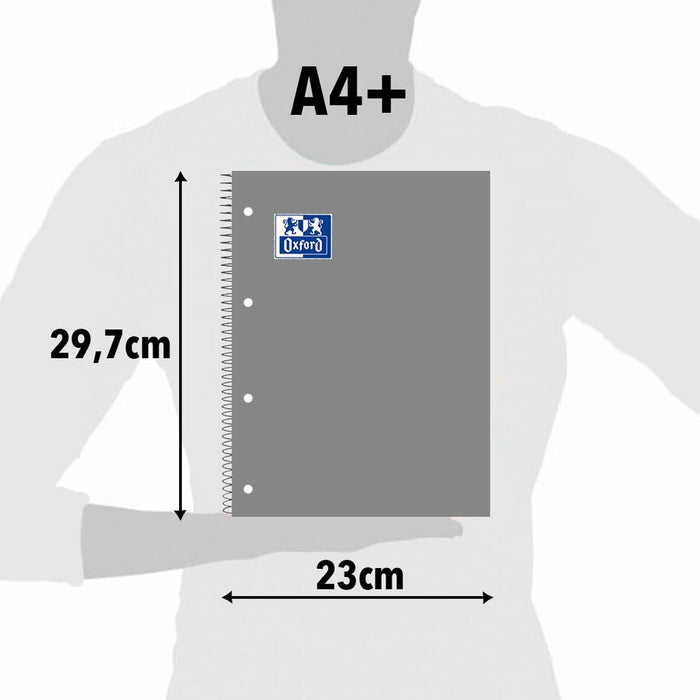 Notebook Oxford European Book Micro perforat A4 4 Piese