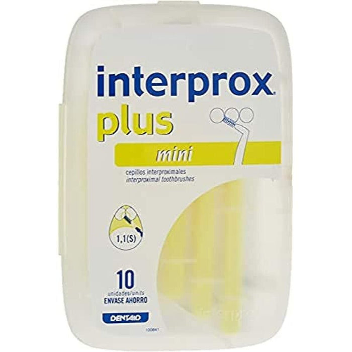 Perii interdentare Interprox   1,1 mm Galben (10 Unități)