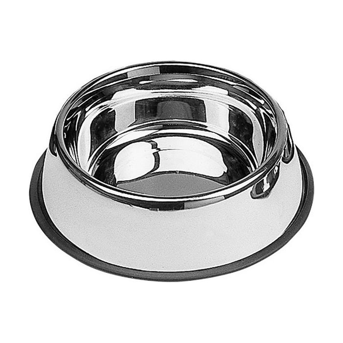Castron de hrană pentru animale de companie Nayeco Oțel inoxidabil Metalizat (450 ml)
