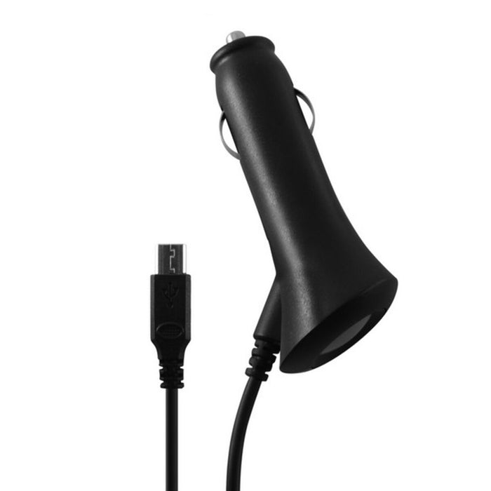 Încărcător de Mașină Contact Micro USB 1A Negru