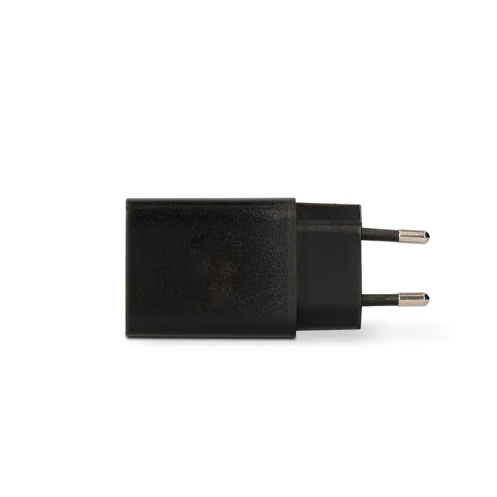 Încărcător de Perete + Cablu USB A la USB C KSIX USB Negru
