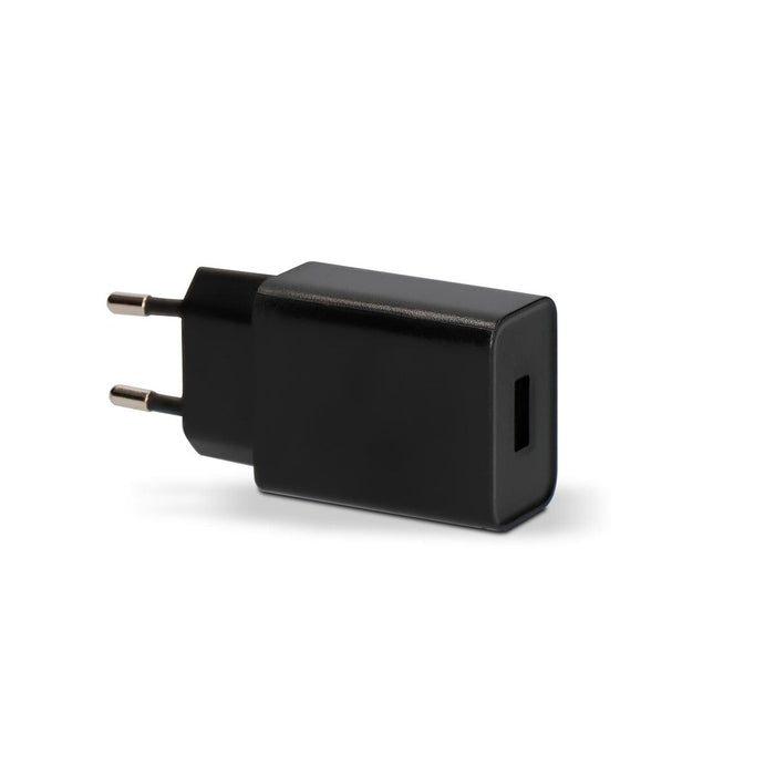 Încărcător de Perete + Cablu USB A la USB C KSIX USB Negru