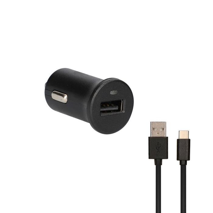 Încărcător de Perete + Cablu Micro USB KSIX 2A Negru