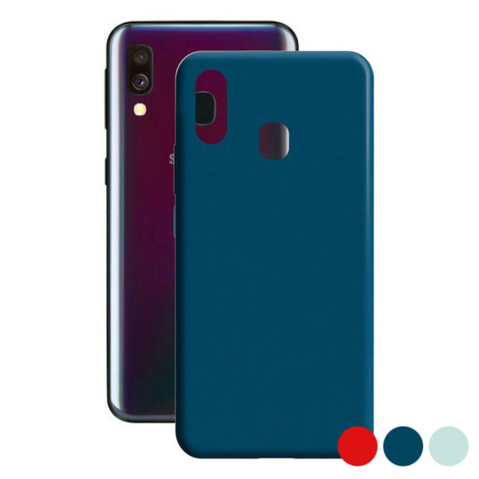 Husă pentru Mobil Samsung Galaxy A40 Contact Silk TPU Samsung Galaxy A40 Samsung