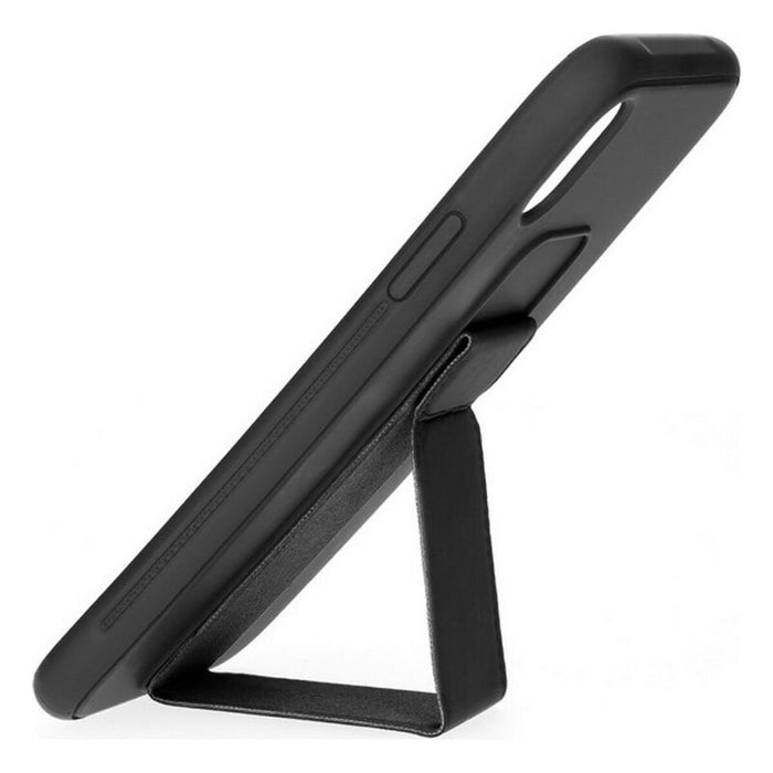 Husă pentru Mobil iPhone 12 KSIX Standing Negru